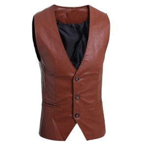 Leather Vest