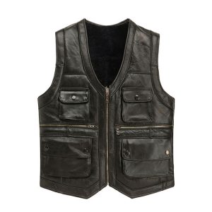 Leather Vest